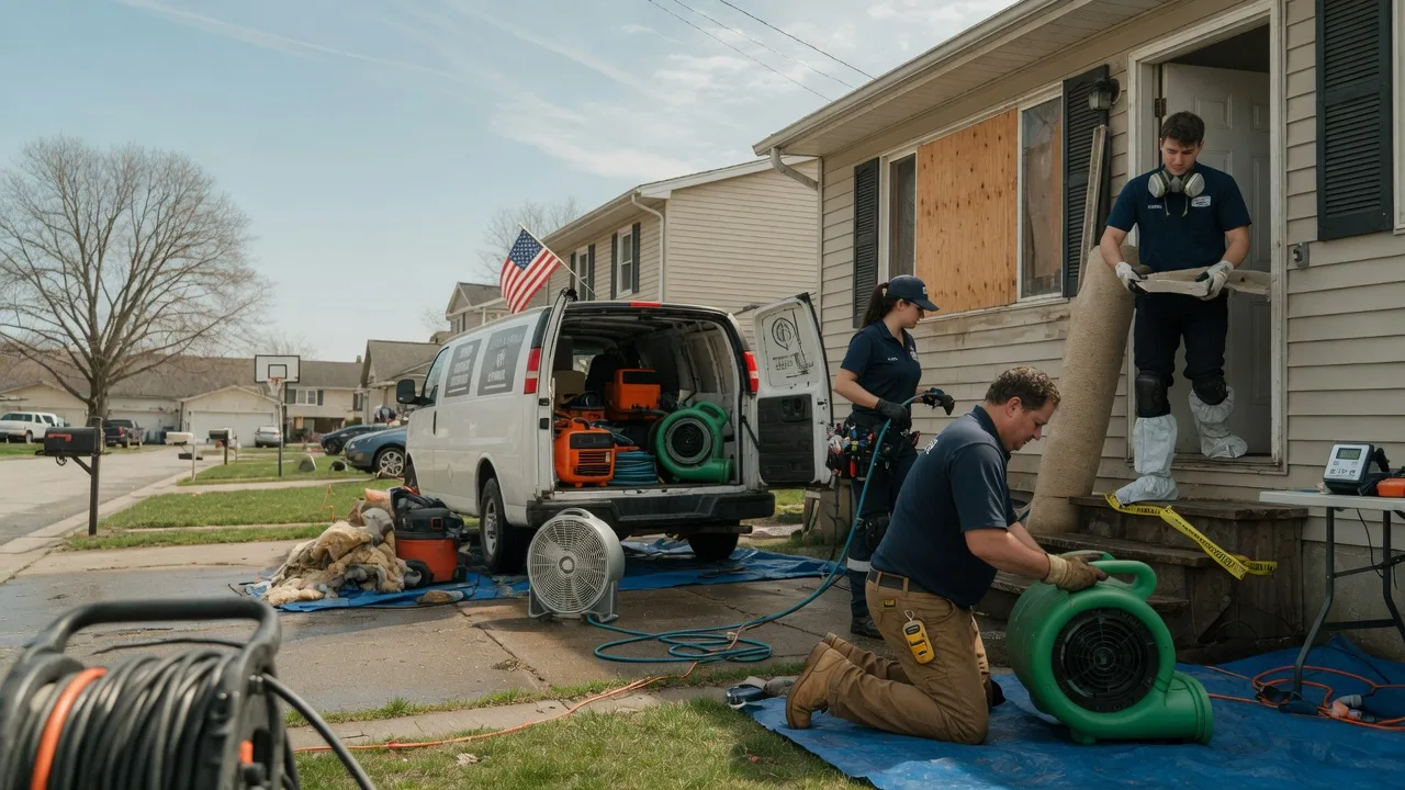 Water Damage Restoration in Arlington, KY near me